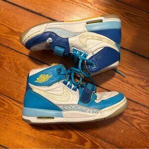 Jordan High Blue and White